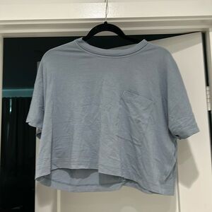 lululemon Boxy Tee Chambray